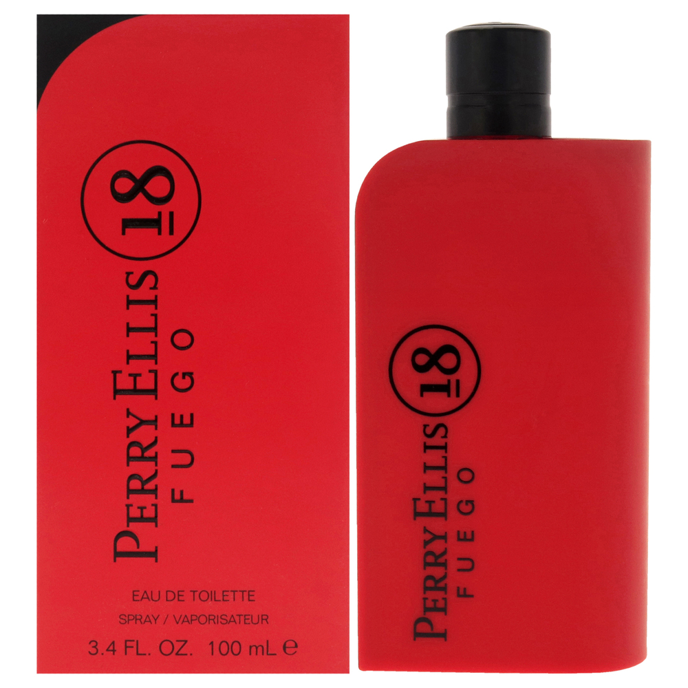 Perry Ellis 18 Fuego by Perry Ellis for Men - 3.4 oz EDT Spray